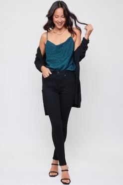 Women's Essential High Rise Skinny Jean 27 Women's Essential High Rise Skinny Jean -Wana Fashion Shop WP60640 W37 1