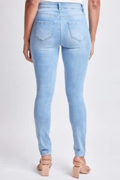 Women's Tummy Control High Rise Essential Skinny Jeans 26 Women's Tummy Control High Rise Essential Skinny Jeans -Wana Fashion Shop WP60641 C1862 5