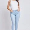 Women's Sustainable High Rise Skinny Jeans 1 Women's Sustainable High Rise Skinny Jeans -Wana Fashion Shop WP60653 L08 6 f18222c3 eb43 40a1 b718 0fe118216d50