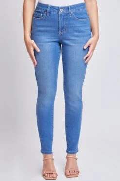 Women's Sustainable High Rise Skinny Jeans -Wana Fashion Shop WP60653 M08 1 011279a5 f856 43bd ab0d 9d168c6c73ee