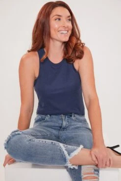 Women's Vintage Tulip Hem Ankle Jean 25 Women's Vintage Tulip Hem Ankle Jean -Wana Fashion Shop WP73070N 2011M 4