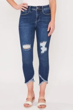 Women's Vintage Tulip Hem Ankle Jean 29 Women's Vintage Tulip Hem Ankle Jean -Wana Fashion Shop WP73070N 2011S 1