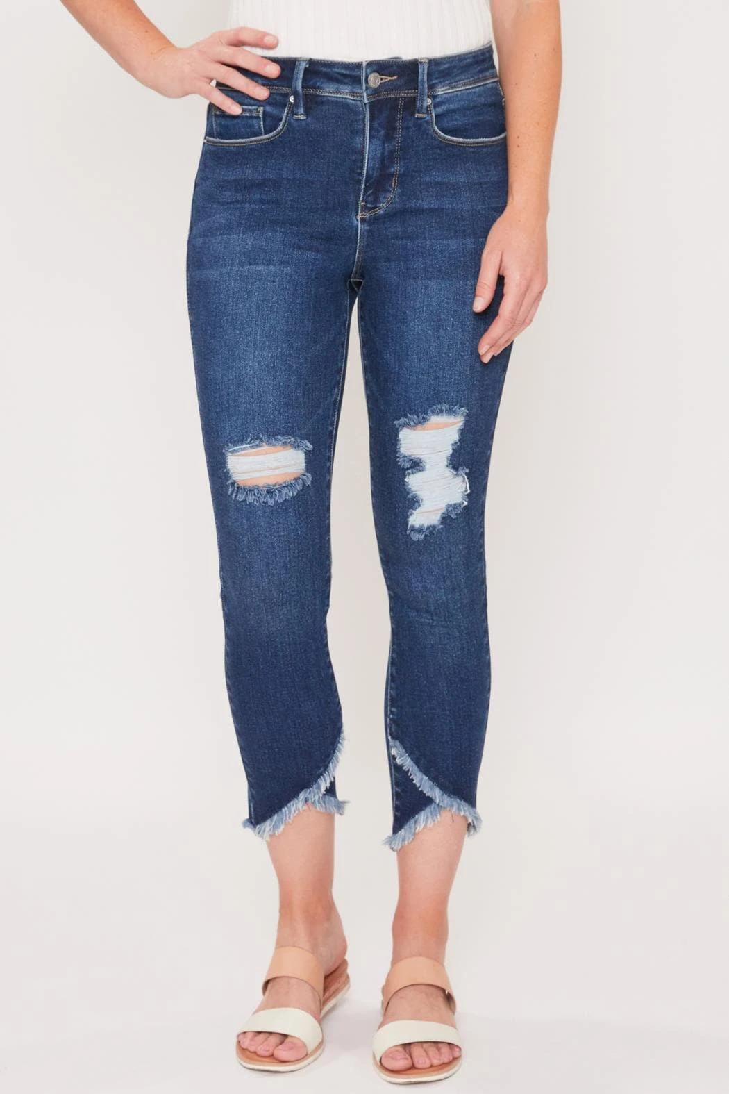 Women's Vintage Tulip Hem Ankle Jean 16 Women's Vintage Tulip Hem Ankle Jean - Image 14