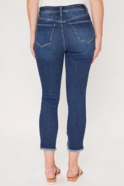 Women's Vintage Tulip Hem Ankle Jean 28 Women's Vintage Tulip Hem Ankle Jean -Wana Fashion Shop WP73070N 2011S 3