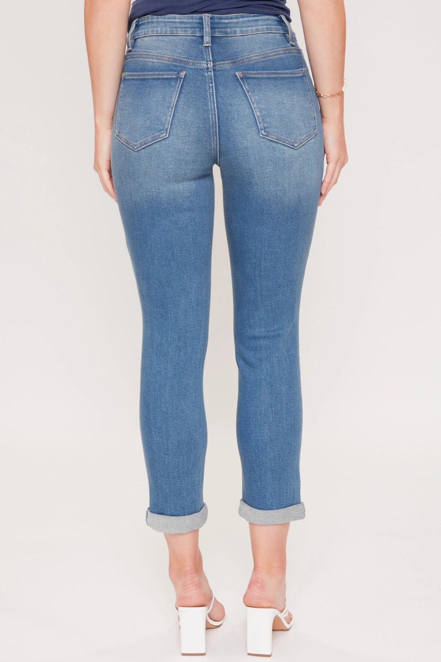 Women's Vintage 5 Pocket Slim Straight Cuff Jean 14 Women's Vintage 5 Pocket Slim Straight Cuff Jean - Image 12