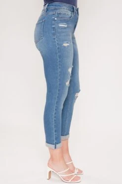 Women's Vintage 5 Pocket Slim Straight Cuff Jean 24 Women's Vintage 5 Pocket Slim Straight Cuff Jean -Wana Fashion Shop WP731770N 2015M 2