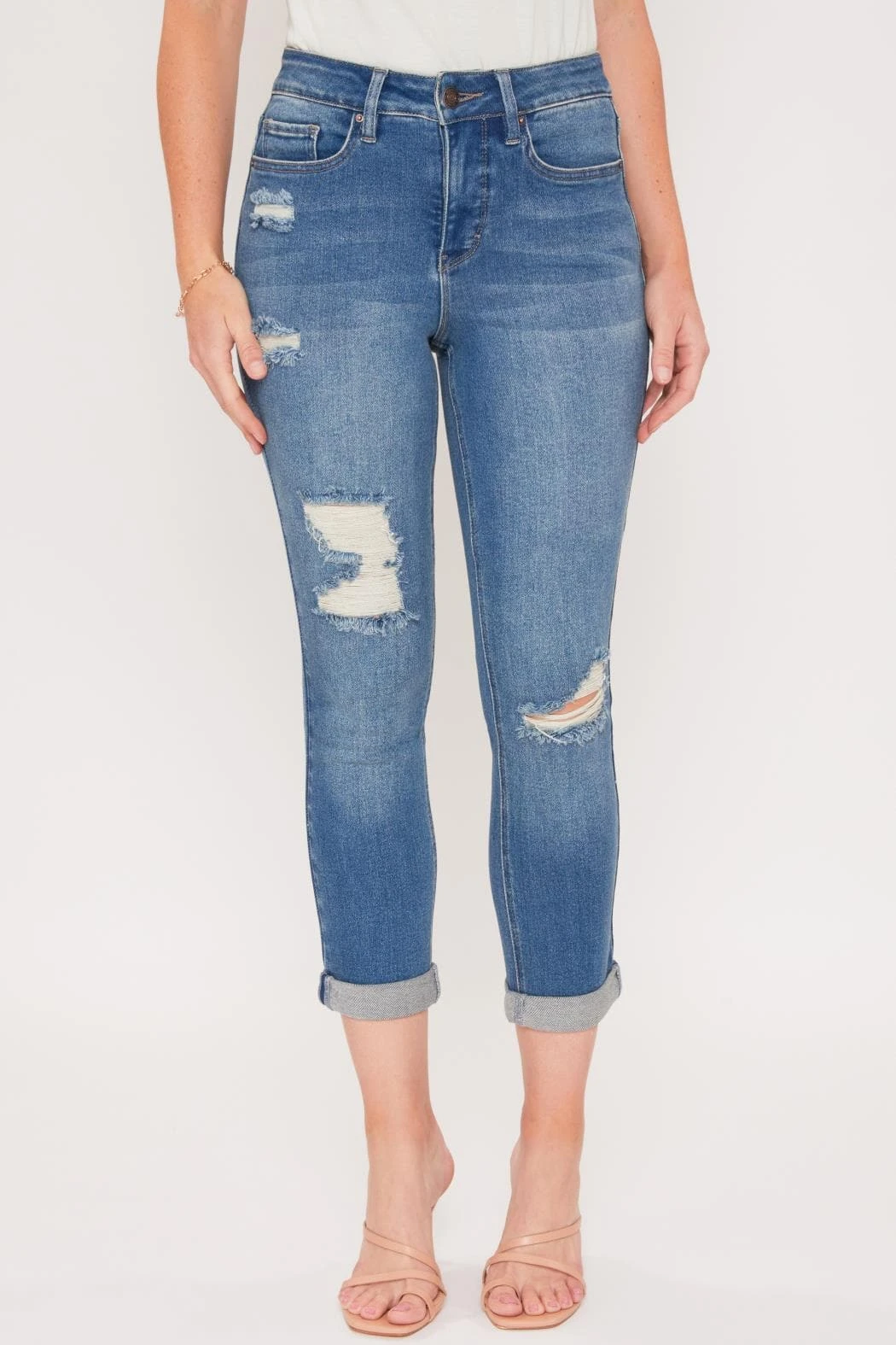 Women's Vintage 5 Pocket Slim Straight Cuff Jean 5 Women's Vintage 5 Pocket Slim Straight Cuff Jean - Image 3