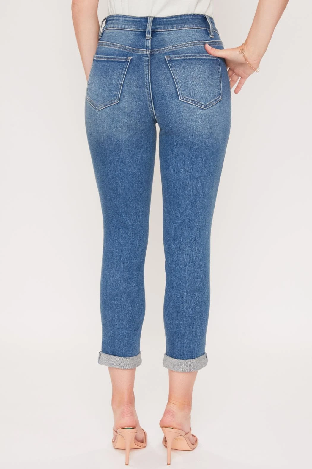 Women's Vintage 5 Pocket Slim Straight Cuff Jean 6 Women's Vintage 5 Pocket Slim Straight Cuff Jean - Image 4