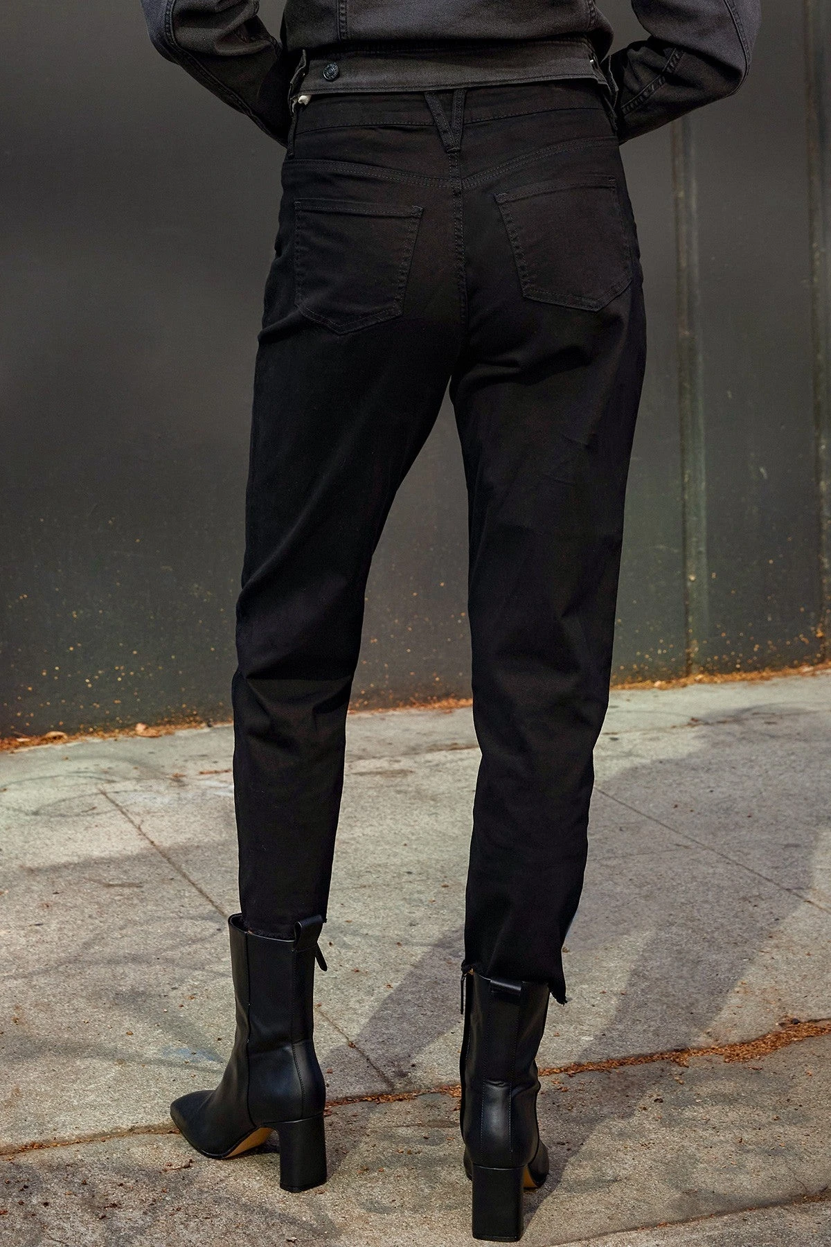 Women's Pork Chop Pocket Pants With Dog Bite Hem 6 Women's Pork Chop Pocket Pants With Dog Bite Hem - Image 4