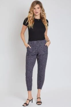 Women's Pork Chop Pocket Pants With Dog Bite Hem 26 Women's Pork Chop Pocket Pants With Dog Bite Hem -Wana Fashion Shop WP91921 BYBRS 2