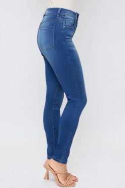 Women's Essential High Rise Clean Hem Skinny Jean -Wana Fashion Shop WP935517 N08 3