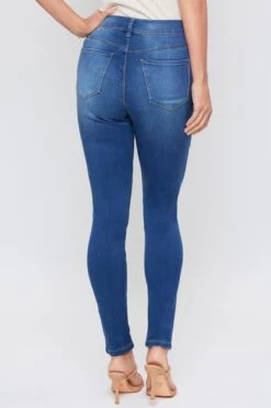 Women's Essential High Rise Clean Hem Skinny Jean -Wana Fashion Shop WP935517 N08 4