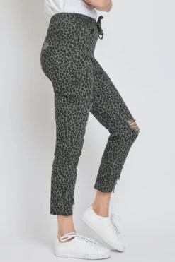 Women's High Rise Ankle Joggers 41 Women's High Rise Ankle Joggers -Wana Fashion Shop WP961121 1151 3