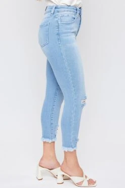 Women's High Rise Vintage Straight Fray Hem Jean -Wana Fashion Shop WP971770N C2014 3 7330ddf6 f6f3 40f5 bfd1 1d9925fdf6cd