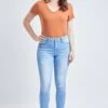 Women's Curvy Ultra High Rise Skinny Jeans -Wana Fashion Shop WP988919 C1315 1