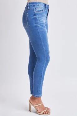 Women's Curvy Ultra High Rise Skinny Jeans 27 Women's Curvy Ultra High Rise Skinny Jeans -Wana Fashion Shop WP988919 M1879 3