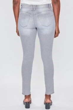 Women's WannaBettaButtMid Rise Regular Hem Skinny Sustainable Jean -Wana Fashion Shop WP998765N X08 4