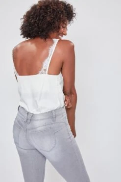 Women's WannaBettaButtMid Rise Regular Hem Skinny Sustainable Jean -Wana Fashion Shop WP998765N X08 5