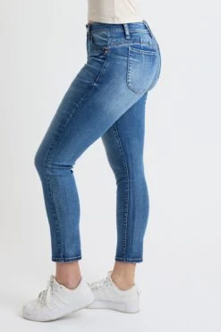 Women's High Rise Curve Confidence WannaBettaButt Skinny Jeans 31 Women's High Rise Curve Confidence WannaBettaButt Skinny Jeans -Wana Fashion Shop WP998775 35M 2