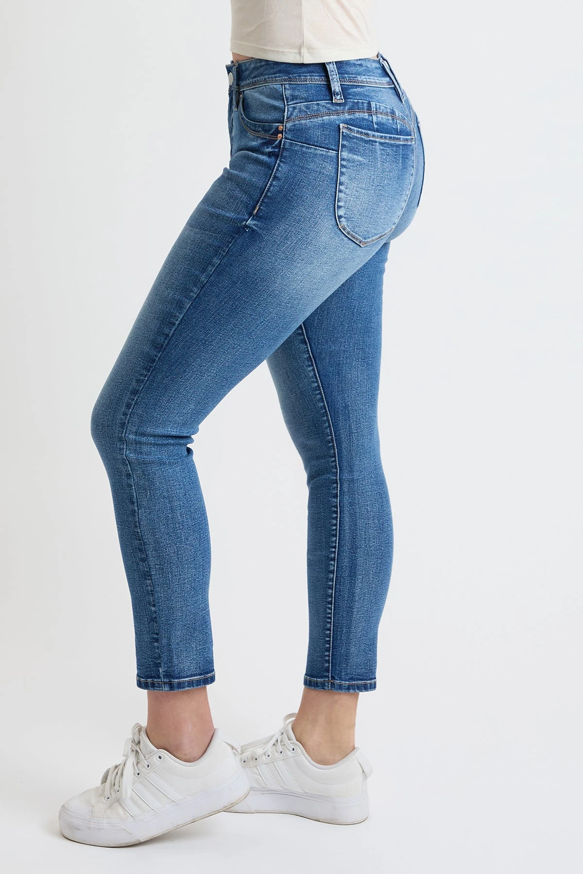 Women's High Rise Curve Confidence WannaBettaButt Skinny Jeans 12 Women's High Rise Curve Confidence WannaBettaButt Skinny Jeans - Image 10