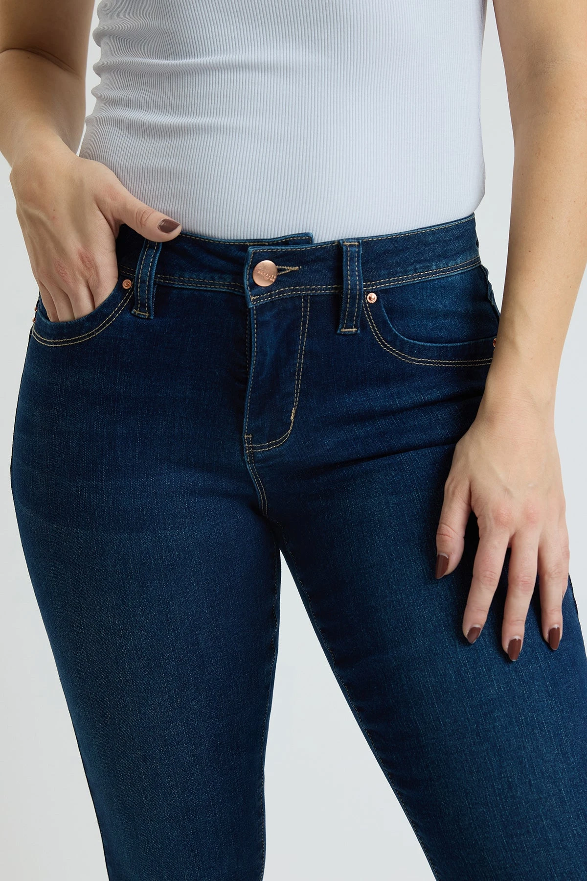 Women's High Rise Curve Confidence WannaBettaButt Skinny Jeans 18 Women's High Rise Curve Confidence WannaBettaButt Skinny Jeans - Image 16