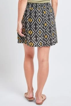 Women's Pull-On Drawstring Porkchop & Cargo Pocket Skort -Wana Fashion Shop WR132CG BA003 5