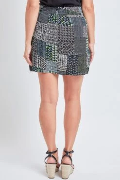 Women's Pull-On Drawstring Porkchop & Cargo Pocket Skort -Wana Fashion Shop WR132CG PW005 4