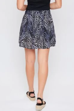 Women's Dolphin Rayon Skort With Knit Under Short -Wana Fashion Shop WR136CG AN012 4