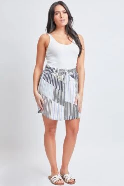 Women's High Rise Pull-On Dolphin Skort -Wana Fashion Shop WR136R1 ST018 1