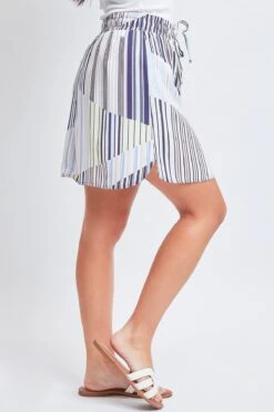 Women's High Rise Pull-On Dolphin Skort -Wana Fashion Shop WR136R1 ST018 3