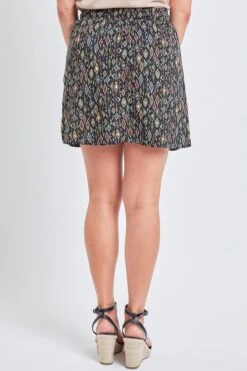 Women's High Rise Pull-On Dolphin Skort -Wana Fashion Shop WR136R1 BA004 4