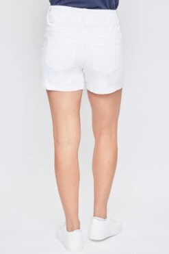 Women's Essential Fray Cuff Denim Shorts 30 Women's Essential Fray Cuff Denim Shorts -Wana Fashion Shop WS271241 K2646 4