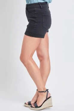 Women's Vintage High Rise Rolled Cuff Shorts 7 Women's Vintage High Rise Rolled Cuff Shorts -Wana Fashion Shop WS271970N W37 2 Custom 026dfee4 5687 44bd 850e d33c5b7cd02e