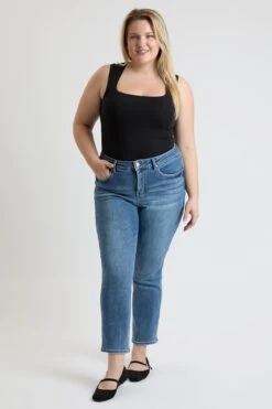 Women's Plus Premium Stretch Slim Straight Jeans