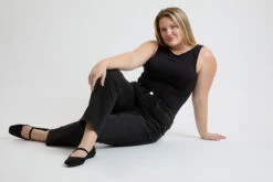 Women's Plus Premium Stretch Slim Straight Jeans -Wana Fashion Shop XP024460 16W 4