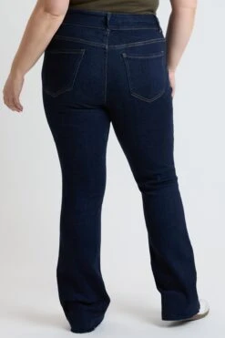 Women's Plus Premium Stretch High Rise Bootcut Jeans -Wana Fashion Shop XP036160 S35 3