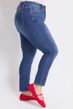 Women's Plus High Rise Basic 5 Pocket Skinny Jeans 22 Women's Plus High Rise Basic 5 Pocket Skinny Jeans -Wana Fashion Shop XP60629 S08 2 c4d432f7 33fc 48e0 954b 89ee7f8623e3