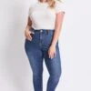 Women's Plus High Rise Basic 5 Pocket Skinny Jeans -Wana Fashion Shop XP60629 S08 4 37769797 b1dd 41f9 967e 4f025bfb51d4
