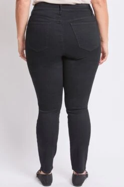 Women's Plus High Rise Basic 5 Pocket Skinny Jeans 33 Women's Plus High Rise Basic 5 Pocket Skinny Jeans -Wana Fashion Shop XP60629 W37 3 abdcf98e 5961 49c2 894f 7cee66ba30e2