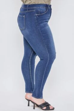Women's Plus Size Essential High Rise Skinny Jean -Wana Fashion Shop XP60640 S1862 3