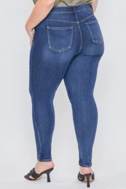 Women's Plus Size Essential High Rise Skinny Jean -Wana Fashion Shop XP60640 S1862 4