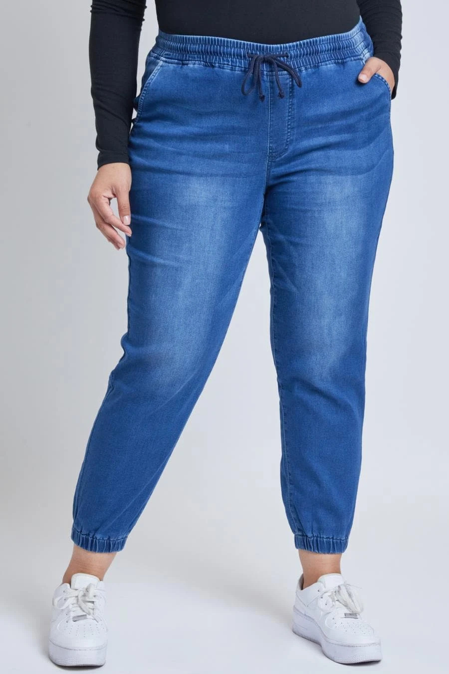 Women's Plus Size Essential Loungewear Joggers 4 Women's Plus Size Essential Loungewear Joggers - Image 2