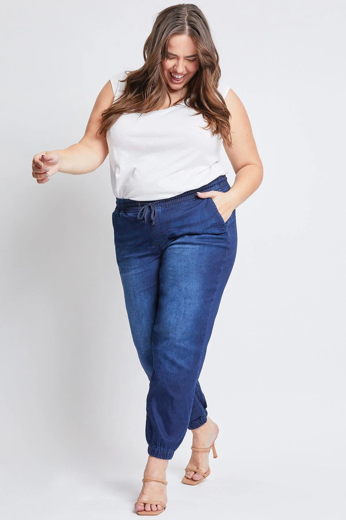 Women's Plus Size Essential Loungewear Joggers 15 Women's Plus Size Essential Loungewear Joggers - Image 13