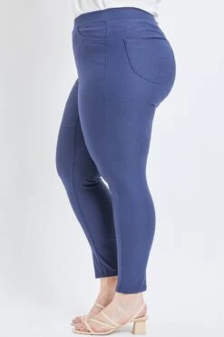 Women's Plus Hyperstretch Skinny Jegging -Wana Fashion Shop XP90931 NAVY 2 Custom 8aa1007a 6071 4d0c 9f0b b056b39170c7