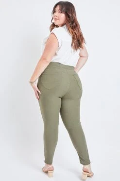 Women's Plus Hyperstretch Skinny Jegging -Wana Fashion Shop XP90931 OLIVI 4 Custom 36ace9fe 3e4f 441c 840c 73b3096807e7