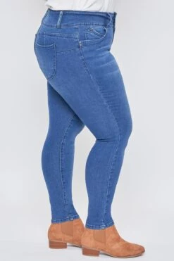 Women's Plus Size Sustainable WannaBettaButt Jeans -Wana Fashion Shop XP998651N M08 4