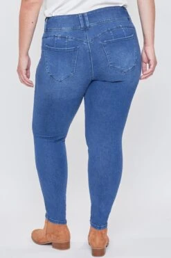 Women's Plus Size Sustainable WannaBettaButt Jeans -Wana Fashion Shop XP998651N M08 5