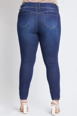 Women's Plus Size Sustainable WannaBettaButt Skinny Jeans -Wana Fashion Shop XP998665N S2857 5