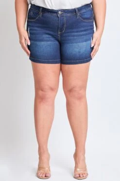 Women's Plus Size Sustainable WannaBettaButt Side Slit Hem Shorts -Wana Fashion Shop XS253042 S2659 1 a3c6840d 4796 4cc2 8f44 52802b0bf324