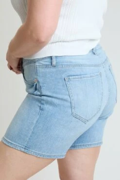 Women's Plus High Rise Essential Short 17 Women's Plus High Rise Essential Short -Wana Fashion Shop XS315099 16C 4